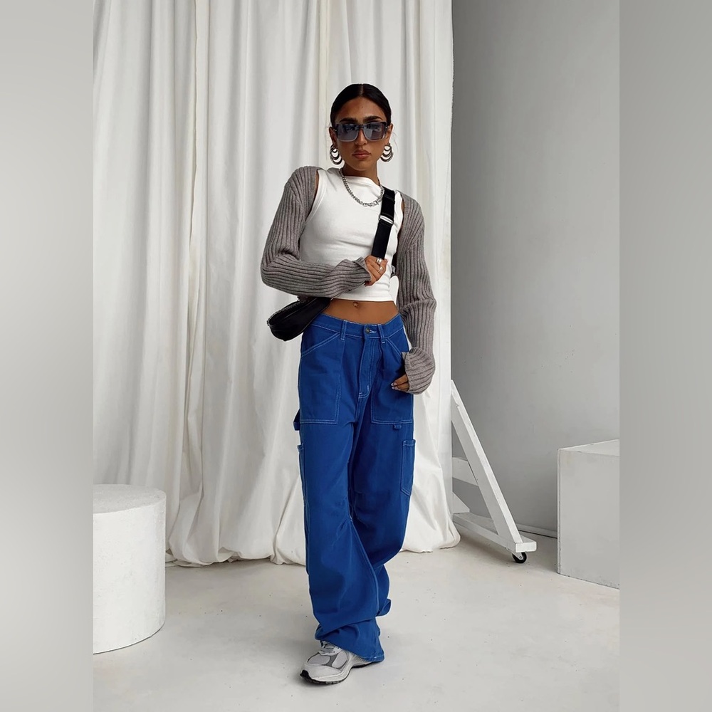 Princess Polly Miami Vice Pants Blue
